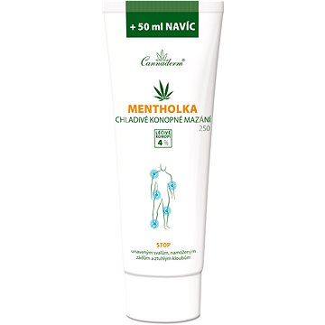 

Cannaderm Mentholka chladivé mazání 250 ml