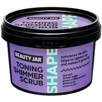 

BEAUTY JAR Toning shimmer scrub 360 ml