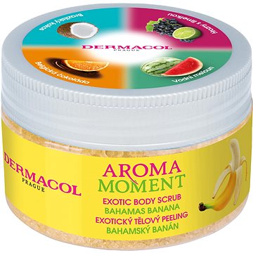

DERMACOL Aroma Moment peeling Bahamský banán 200 g