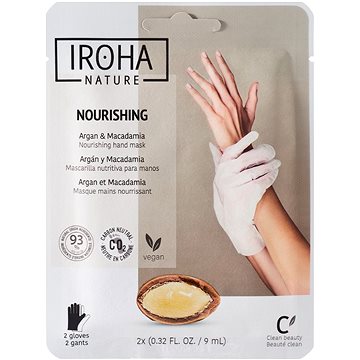 

IROHA NATURE Maska na ruce Argan & Macadam 2 × 9 ml