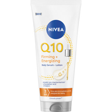

NIVEA Q10 Zpevňující energizující tělové sérum 200 ml
