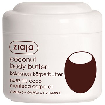 

ZIAJA Kokosový ořech Tělové máslo 200 ml