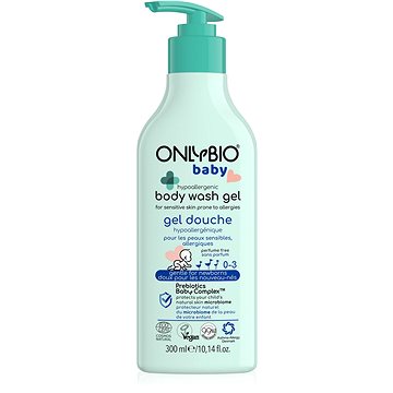 

OnlyBio Hypoalergenní mycí gel pro miminka 300 ml