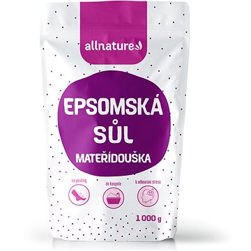 

Allnature Epsomská sůl Mateřídouška 1 kg