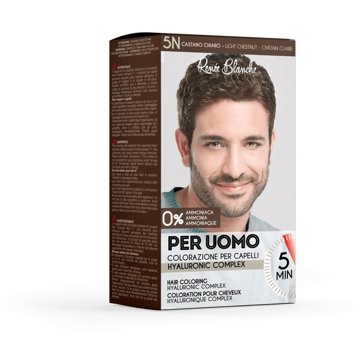 

RENÉE BLANCHE Per Uomo Coloring Cream Kit 5N světlé hnědá 100 ml