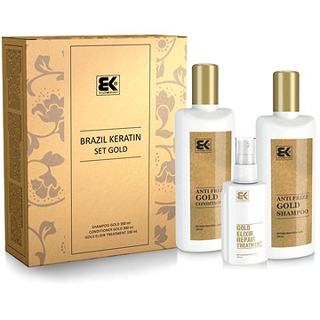 

BRAZIL KERATIN Anti Frizz Gold Set 700 ml