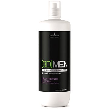 SCHWARZKOPF Professional [3D]Men Root Activator Shampoo 1000 ml - Šampon pro muže