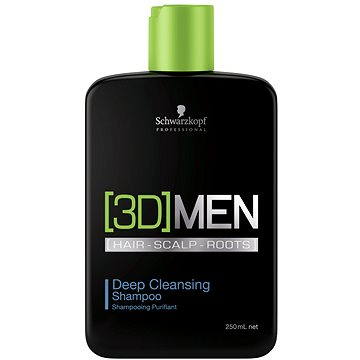 SCHWARZKOPF Professional [3D]Men Deep Cleansing Shampoo 250 ml - Šampon pro muže