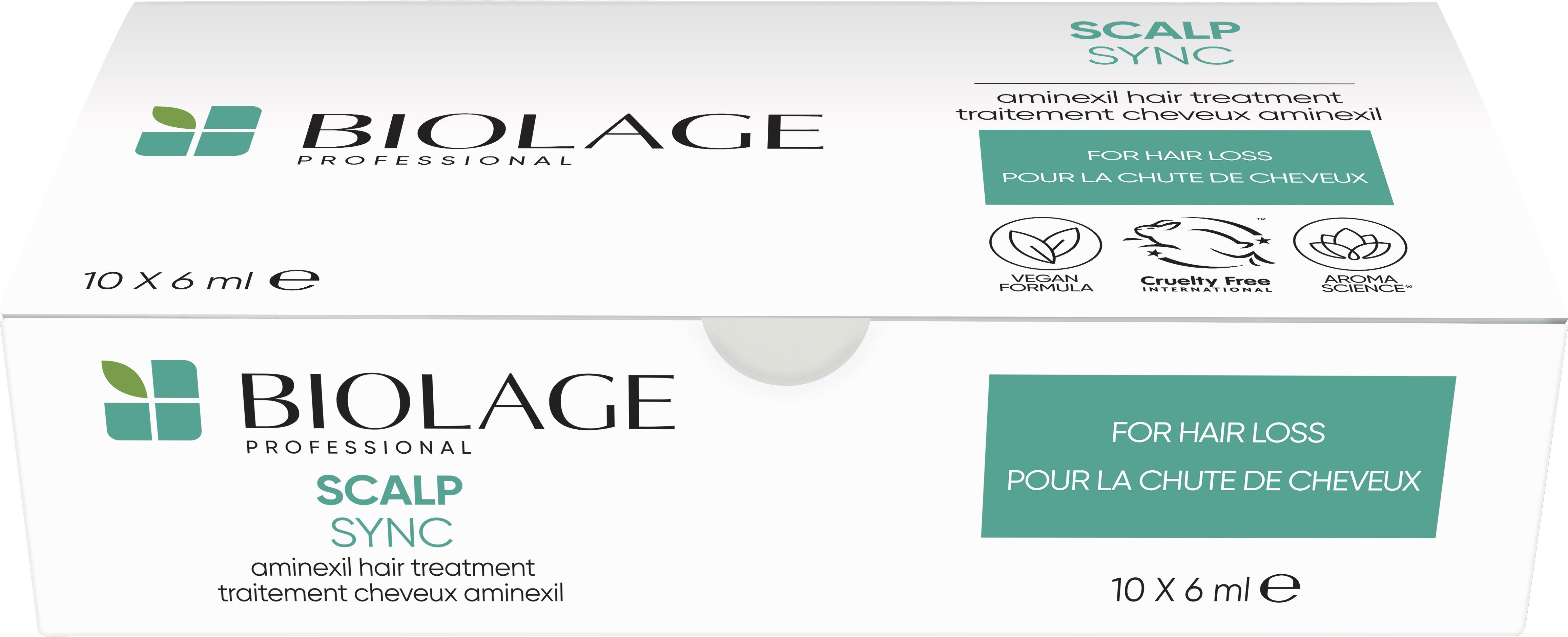 

BIOLAGE ScalpSync kúra proti padání vlasů s aminexilem 10 × 6 ml