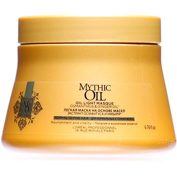 ĽORÉAL PROFESSIONNEL Mythic Oil Fine Hair Mask 200 ml - Maska na vlasy