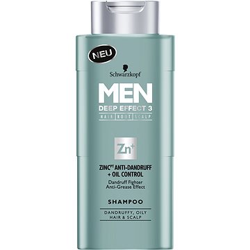 Inloggegevens Memo Belonend SCHWARZKOPF Men Zinc+ 250ml - Men's Shampoo | Alza.cz
