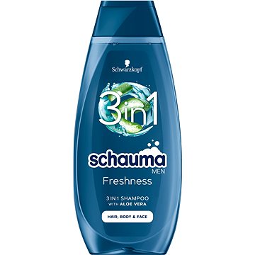 

SCHAUMA Men šampon Freshness 3v1 400 ml