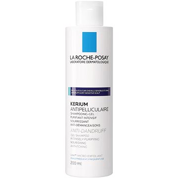 LA ROCHE-POSAY Kerium Anti-Dandruff Gel Shampoo 200 ml - Šampon