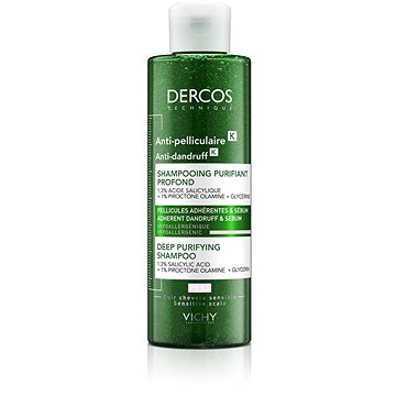 VICHY Dercos K Deep Purifying Shampoo 250 ml - Šampon