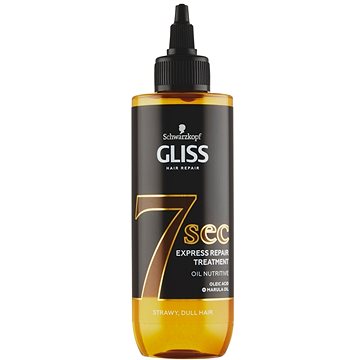 SCHWARZKOPF GLISS 7sec Oil Nutritive Treatment 200 ml - Vlasová kúra