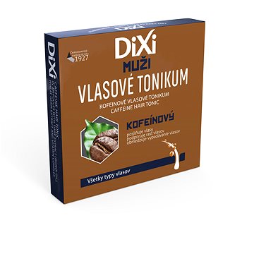 DIXI Vlasové tonikum kofeinové pro muže 6 × 10 ml - Vlasové tonikum