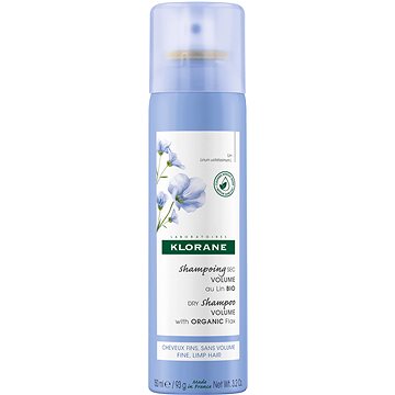 

KLORANE Suchý šampon BIO lnem - Volume 150 ml