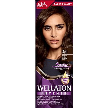 WELLA WELLATON Barva 4/0 STŘEDNĚ HNĚDÁ 110 ml - Barva na vlasy