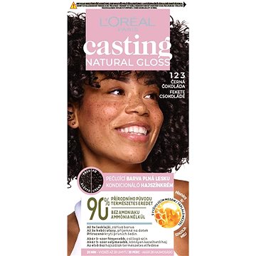 

L'ORÉAL PARIS Casting Natural Gloss 123 Černá čokoláda