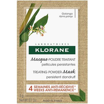 

KLORANE Maska na vlasy s galangalem 8 × 3 g