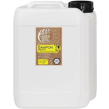 

TIERRA VERDE březový šampon s vůní citronové trávy 5 l