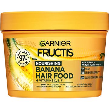 GARNIER Fructis Hair Food Banana vyživující maska 400 ml - Hair Mask |  
