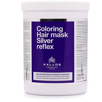 

KALLOS Coloring Hair Mask Silver Reflex 1000 ml