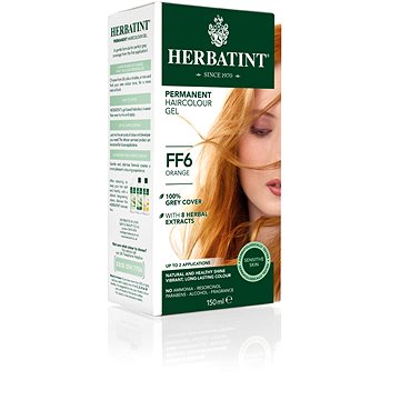 

HERBATINT Permanentní barva na vlasy oranžová FF6