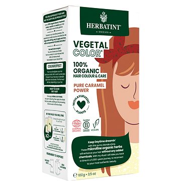 

HERBATINT Vegetal Colour Bio Rostlinná barva na vlasy Pure Caramel Power