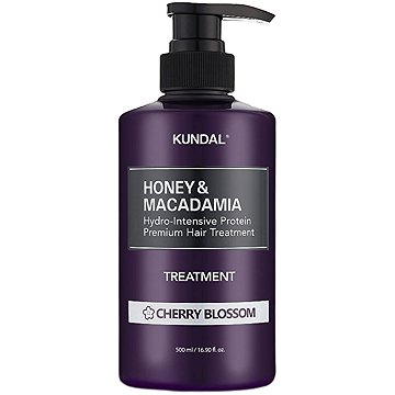

KUNDAL Honey & Macadamia Treatment hydrointenzivní proteinová kůra na vlasy Cherry Blossom 500 ml