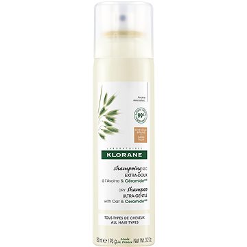 

KLORANE Suchý šampon oves-tmavé vlasy 150 ml