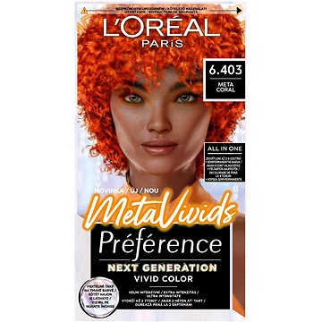 

L'ORÉAL PARIS Préférence Meta Vivids 6.403 Meta Coral
