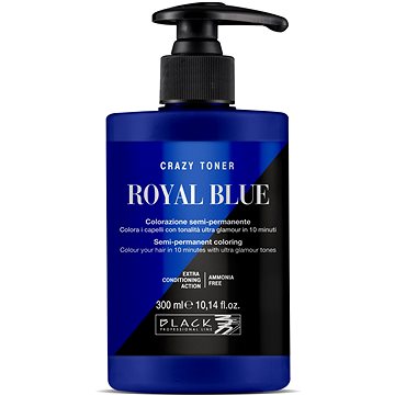 

BLACK PROFESSIONAL Barevný toner na vlasy Royal Blue 300 ml