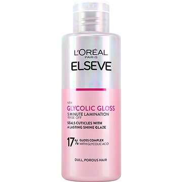 

L'ORÉAL PARIS Elseve Glycolic Gloss oplachová péče s kyselinou glykolovou 200 ml