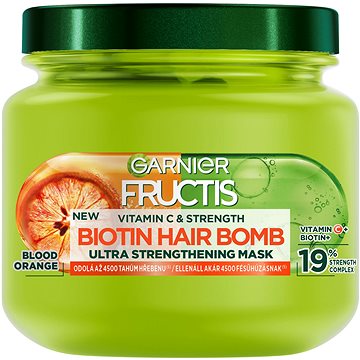 

GARNIER Fructis Vitamin & Strength Ultra posilující Biotin Hair Bomb 320 ml