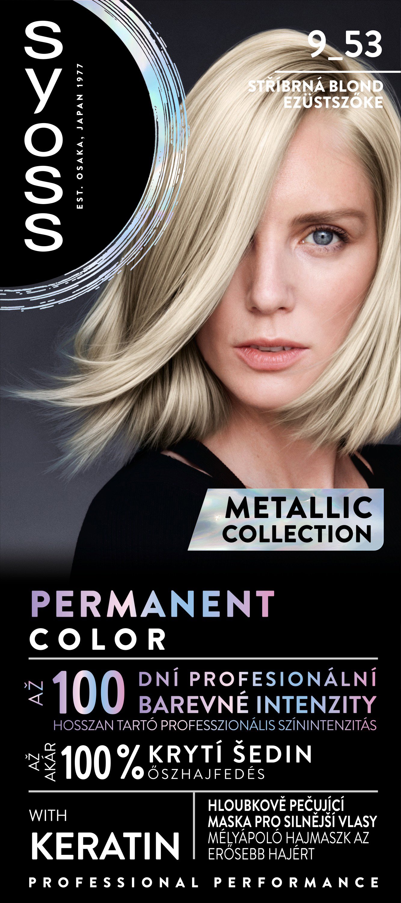 

SYOSS Metallics Collection 9-53 Zářivě stříbřitý 50 ml