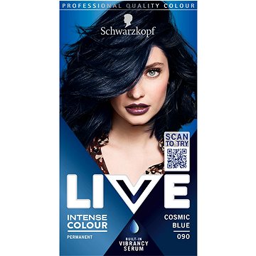 

SCHWARZKOPF LIVE Intense Colour 090 Kosmická modrá 50 ml