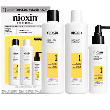 

NIOXIN Kit System 1 for Natural Hair, Trial Size 350 ml