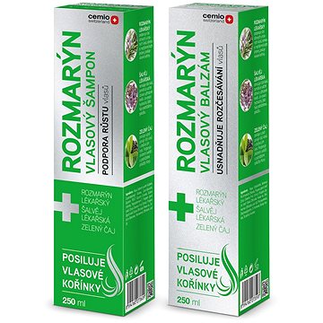 

CEMIO Rozmarýn Šampon a Balzám Set 500 ml