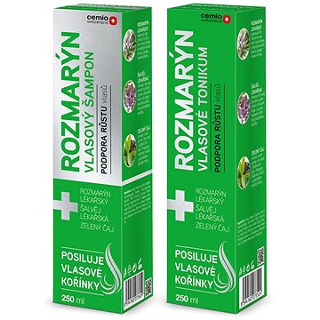 

CEMIO Rozmarýn Šampon a Tonikum Set 500 ml