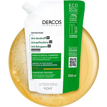 

VICHY Dercos Proti lupům na suché vlasy - náplň 500 ml