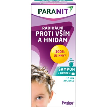 

PARANIT Radikální šampon 100 ml + hřeben