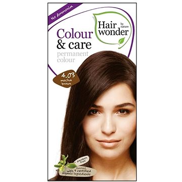

HAIRWONDER Dlouhotrvající barva mocca hnědá 4.03 100 ml
