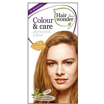 

HAIRWONDER Dlouhotrvající barva středně zlatá blond 7.3 100 ml