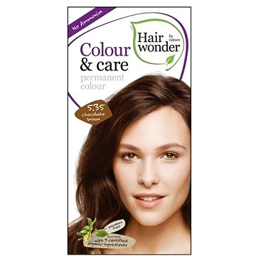 

HAIRWONDER Dlouhotrvající barva bio čokoládově hnědá 5.35 100 ml