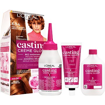 

L'ORÉAL PARIS Casting Creme Gloss 634 Medový kaštan