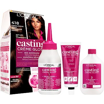 

L'ORÉAL PARIS Casting Creme Gloss 418 Čokoládová moka