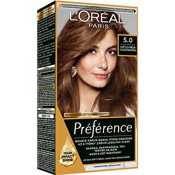 

L'ORÉAL PARIS Préférence 5.0 Světle hnědá