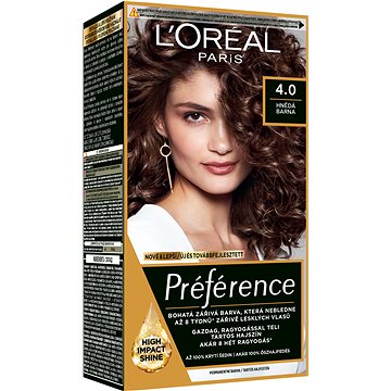 

L'ORÉAL PARIS Préférence 4.0 Hnědá