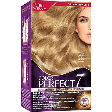 

WELLA Color Perfect 8/0 Světlá blond 135 ml